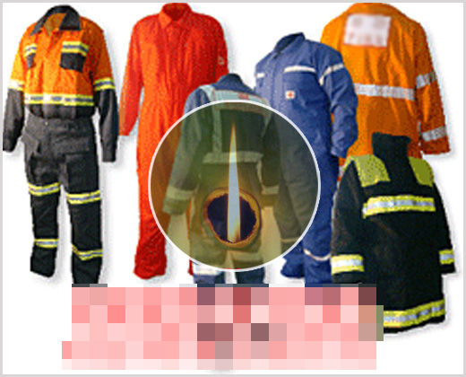 消防员防生化服装阻燃面料的研究